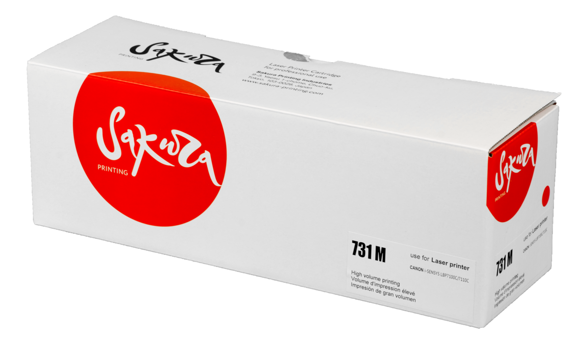 Совместимый картридж Canon SA731M 